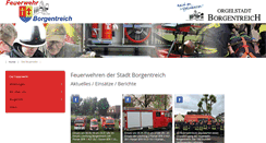 Desktop Screenshot of feuerwehr-borgentreich.de